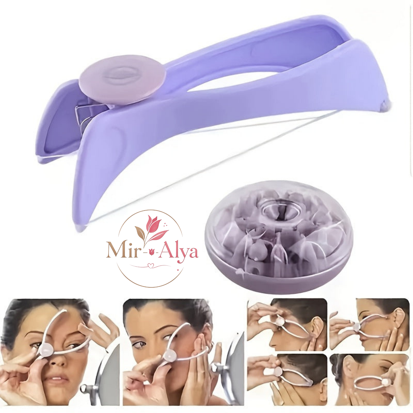Mir-Alya™ İpli Kaş & Yüz Tüy Alma Aleti